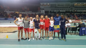 Grant at the World Masters Athletics