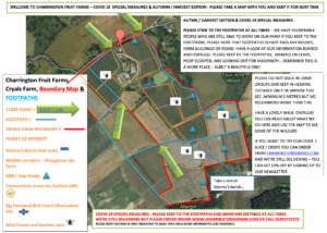 Autumn Walks map