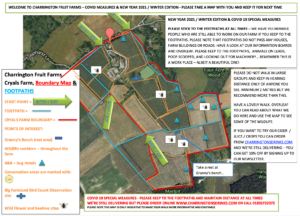 Winter Walk map